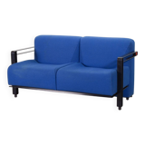 Dutch Design Artifort Sky Blue ‘Transformation’ Two-Seat Sofa Model 952 by