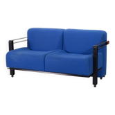 Dutch Design Artifort Sky Blue ‘Transformation’ Two-Seat Sofa Model 952 by