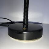 Lampe de bureau noire fabriquée en RDA