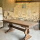Monastery style farmhouse table