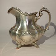 Reed & Barton Solid Sterling Silver Sugar Bowl & Creamer 790 grams