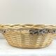 Panier ovale osier couleur beige
