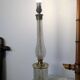 Cut crystal lamp with a gilded bronze mount, early 20th century.