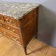 Louis XVI commode from the 19th century in walnut.