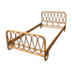Rattan bed 50s