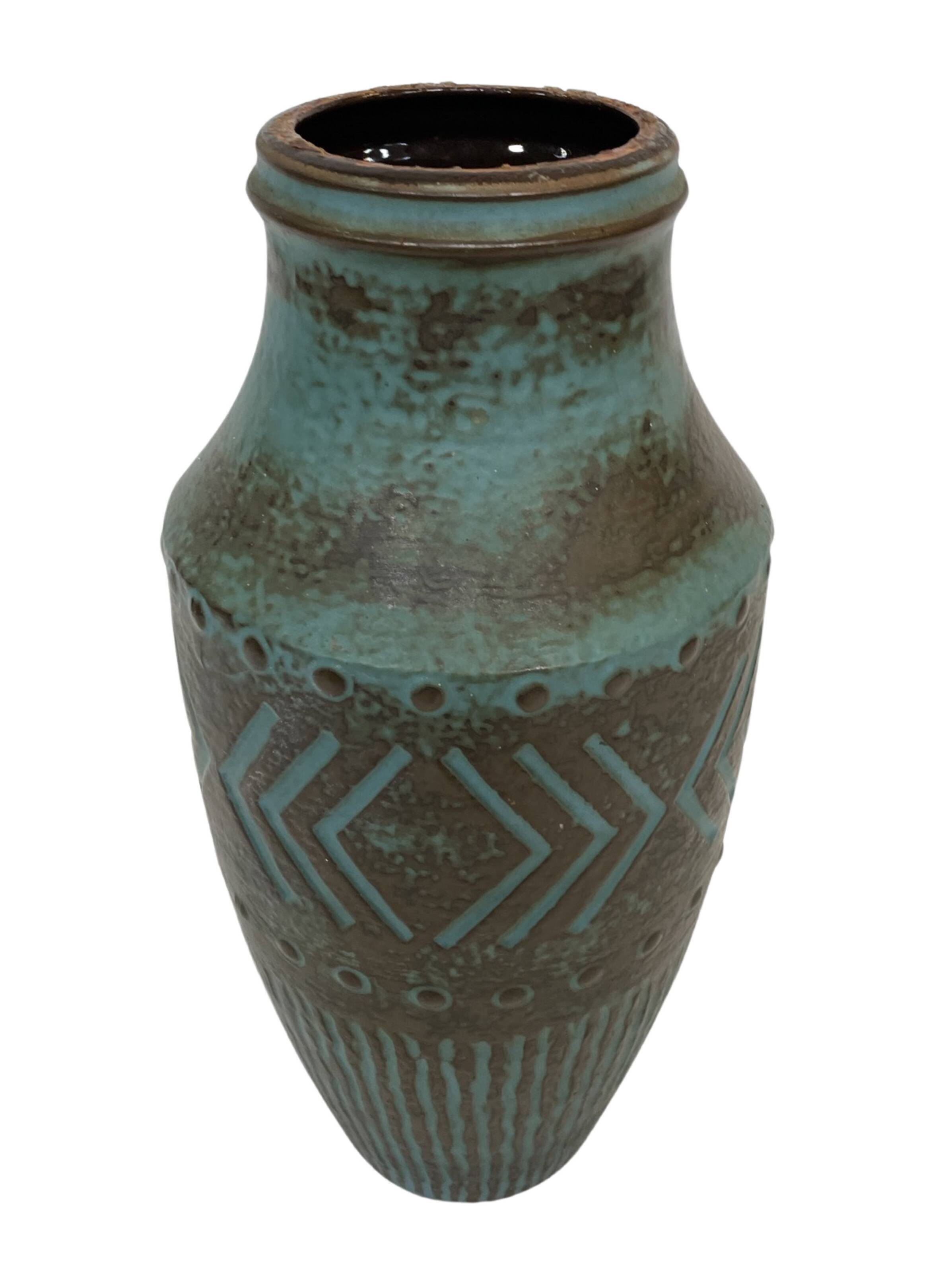 West Germany ceramic vase 44 cm