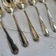 6 small silver-plated Boulenger spoons