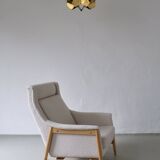 Chaise longue Folke Ohlsson pour Duxello | Suède | années 1950