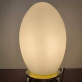 EGG Lamp 1960 in glass in Murano Opalino