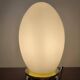 EGG Lamp 1960 in glass in Murano Opalino