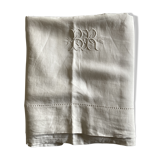 Country linen yarn sheet late 19th BR