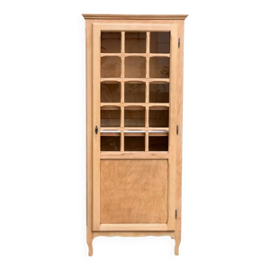 Armoire parisienne vitrée - brut