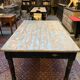 Ancienne table 7 tiroirs