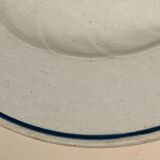 9 assiettes anciennes Longwy, 1930