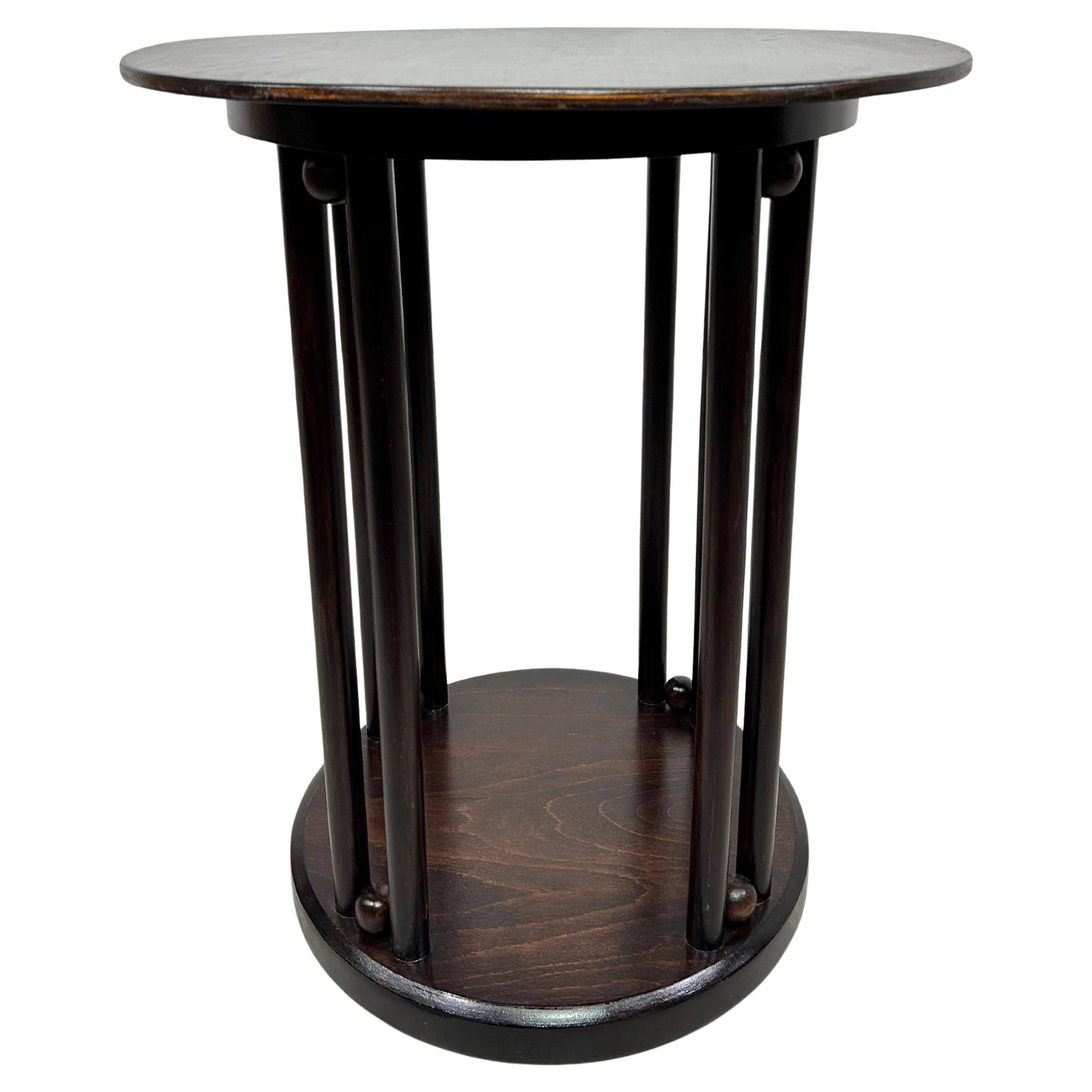 Jugendstil coffee table no. 406 by Josef Hoffmann for Cabaret Fledermaus