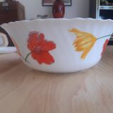 A Luminarc floral salad bowl