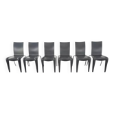 Set of 6 Louis 20 chairs, 90s design by Philippe Starck for Vitra