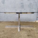 Design chrome oval table
