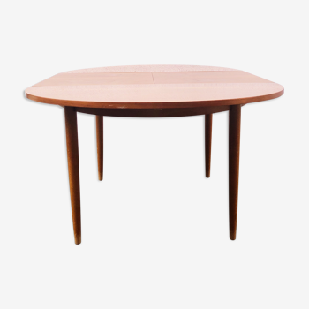 Table extensible ronde scandinave