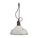 Industrial pendant, white.