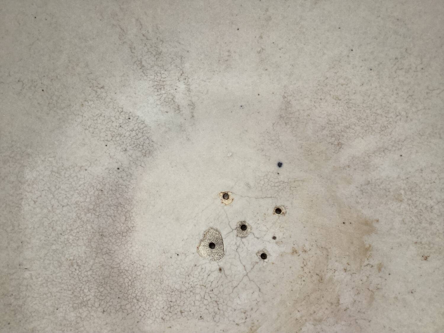 Large lead-free digoinite terrine dish