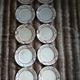 10 assiettes plates anciennes de Gien 