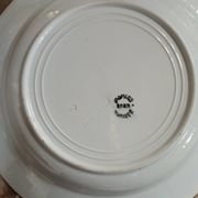 3 assiettes creuses anciennes St Amand et Hamage