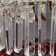 Lustre de style Empire. Cristal massif, bronze.