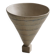 Decorative stoneware vase from mid-20th century, 1960s.