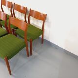 Suite of 6 scandinavian chairs Cees Braakman 50/60s