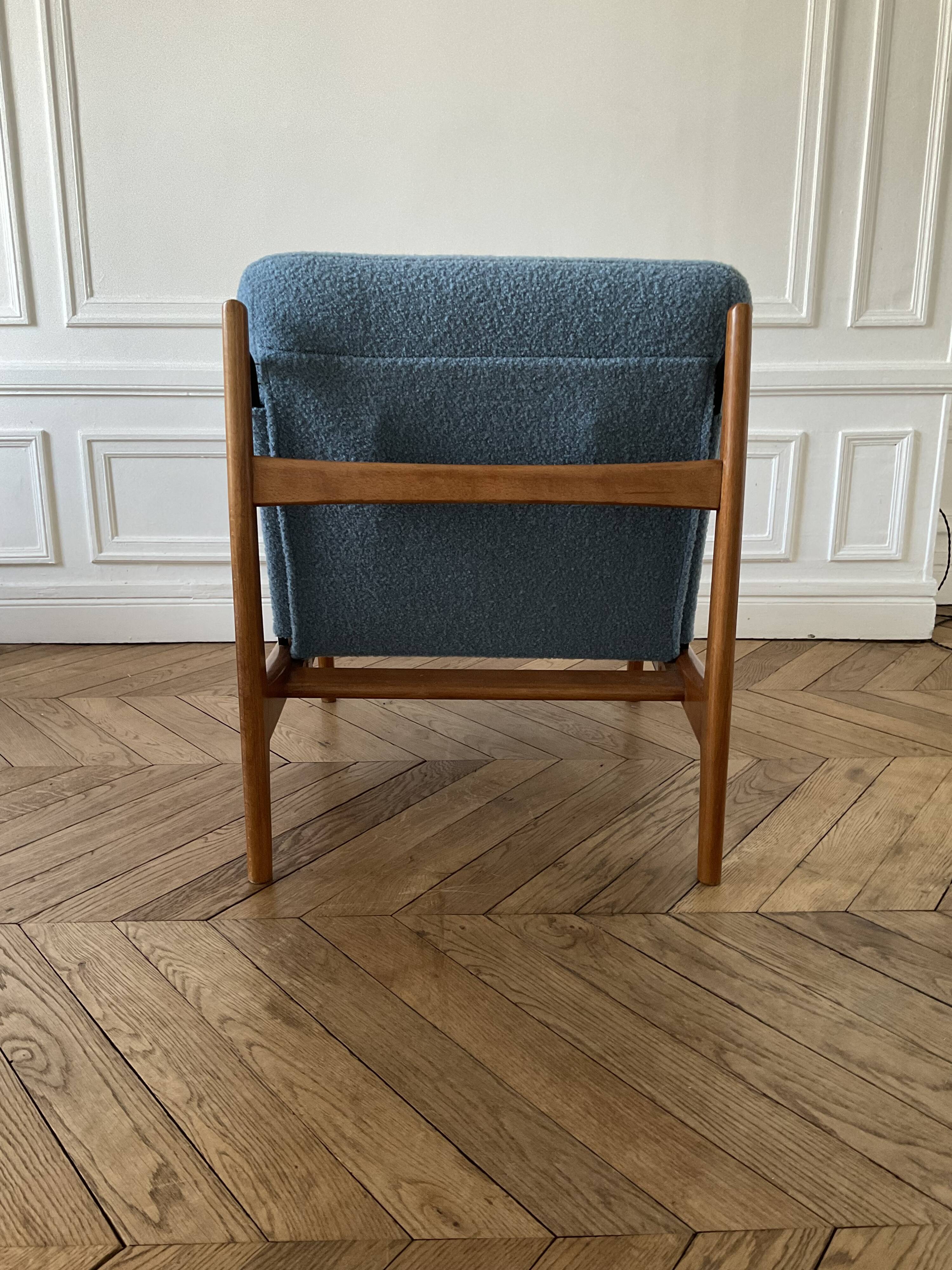 Armchair 790 by Joseph-André Motte for Steiner