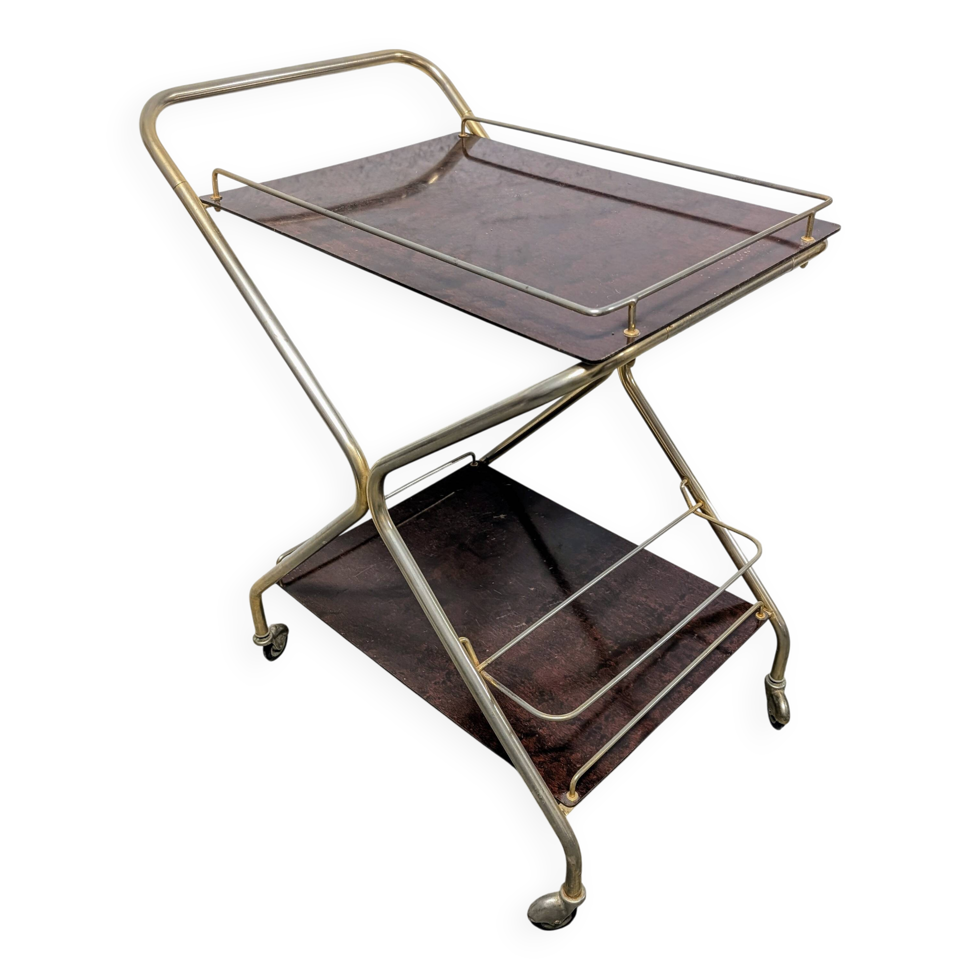 Vintage rolling trolley