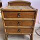 Commode rotin osier