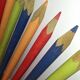 Height 141cm giant wooden colored pencils, retro decoration