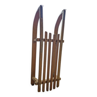 Luge en bois ancienne