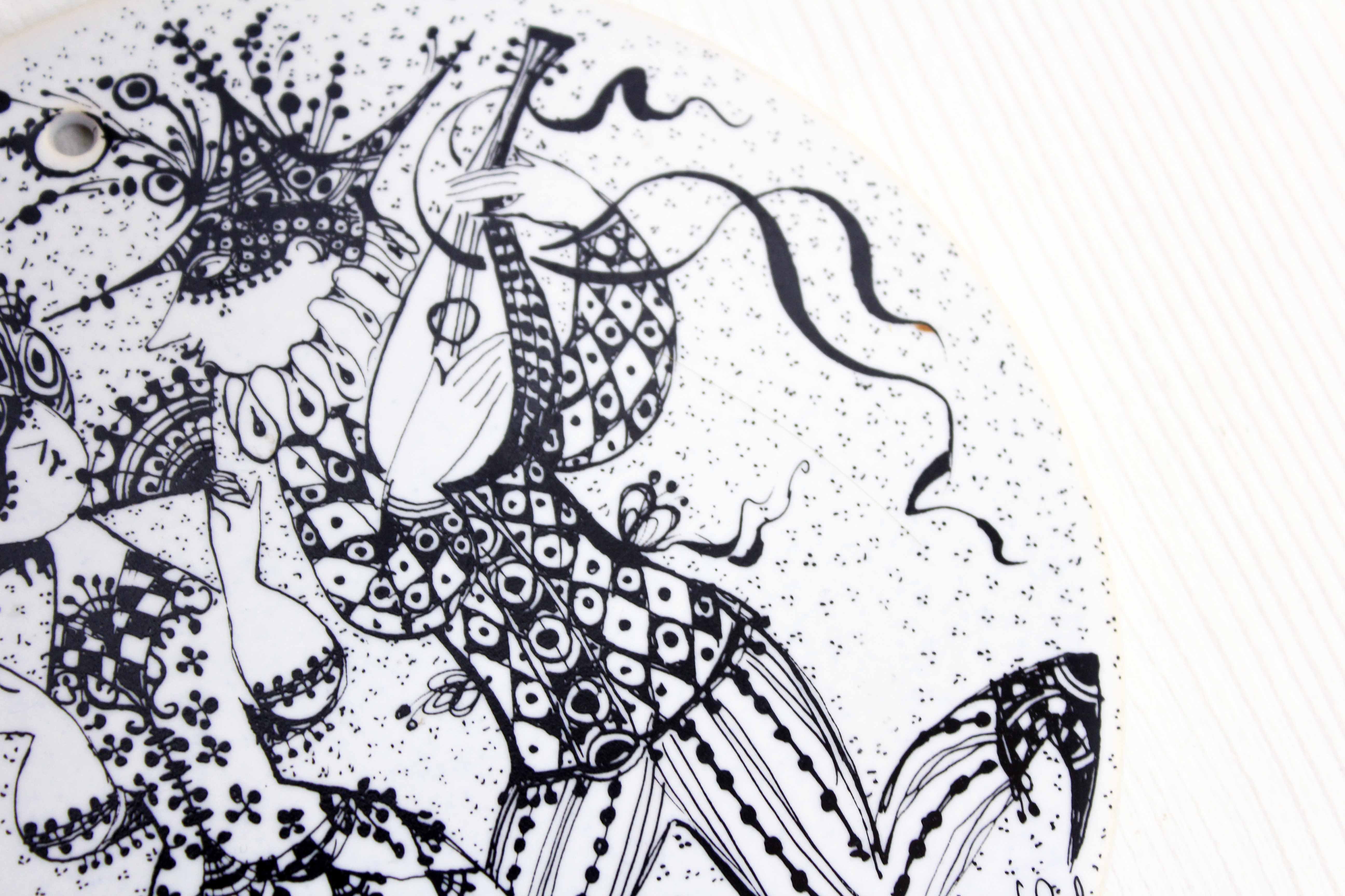 Decorative ceramics by Bjorn Wiinblad