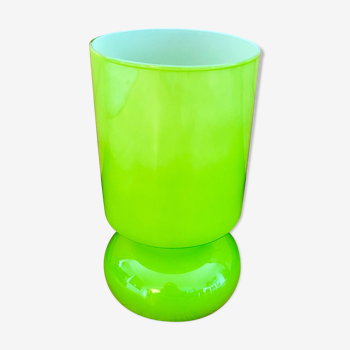 Lykta lamp in anise green blown glass