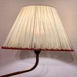 Adjustable reading lamp, brass 50s