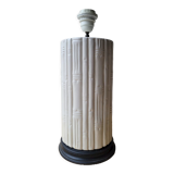 Cracked ceramic lamp base