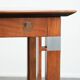 Art Deco design desk with a beautiful finish and elegant shapes