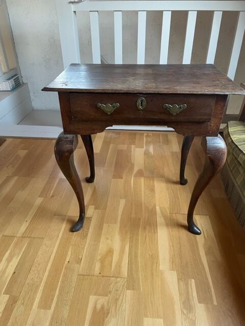 Old-style wooden desk