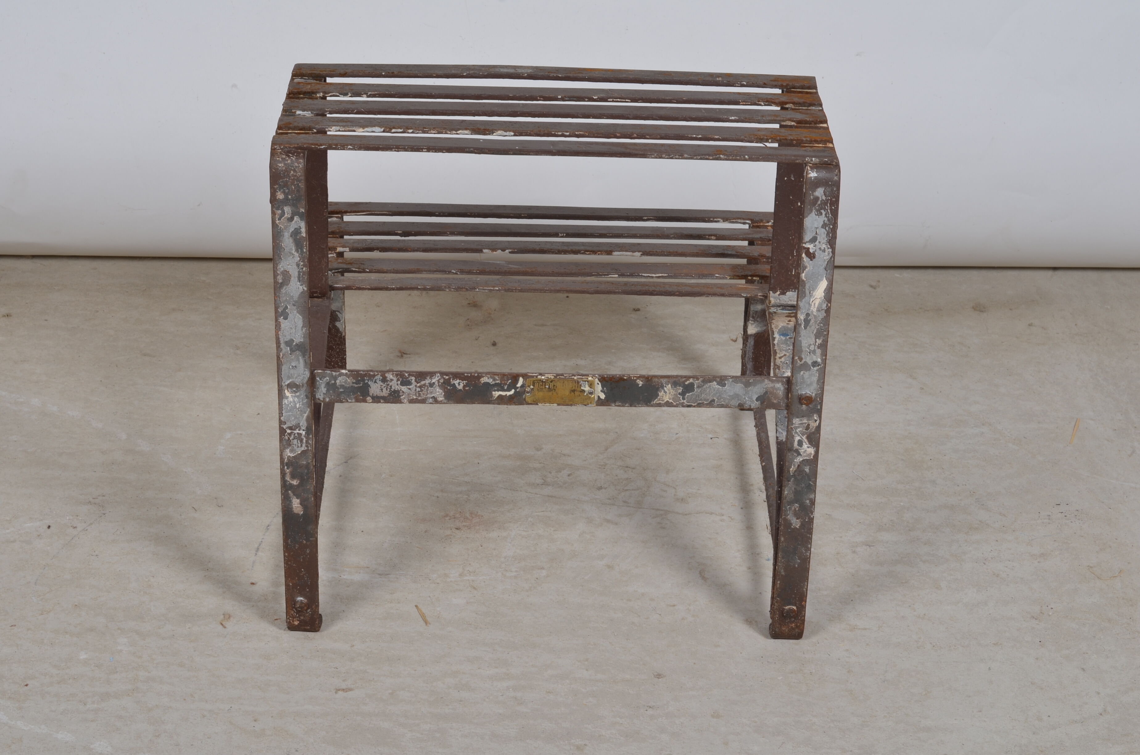 Stepladder 2 steps in metal