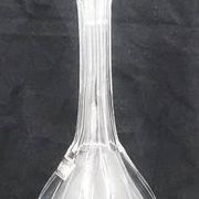 Crystal carafe Saint Louis model Cerdagne, signed, excellent condition.