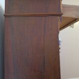 Bahut Buffet 1900 - Napoléon III - Placage noyer - 1 tiroir - 2 portes