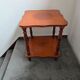 Small vintage wooden side table or bedside table