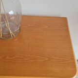 Vintage rattan chest of drawers