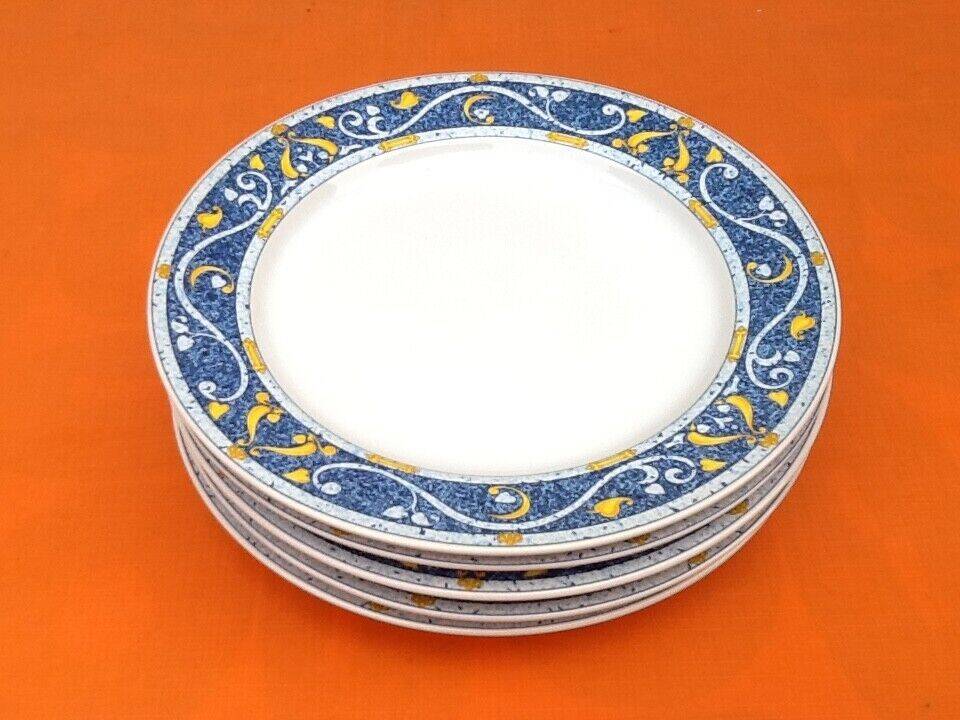 5 Dessert/Cheese Plates Real Stoneware