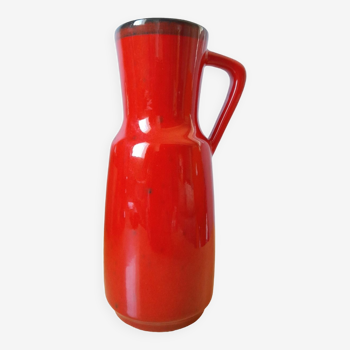 70s lava ceramic vase