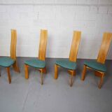 Set of four "Iris" chairs by Bob Van den Berghe for Tranekaer Furniture Denmark