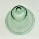 Garden bell in blown glass in beautiful condition dimension: height -23cm- diameter -31cm-